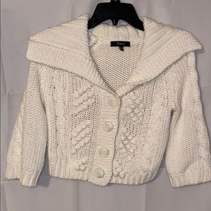 Express Knit Button Up Sweater Womens sz XS